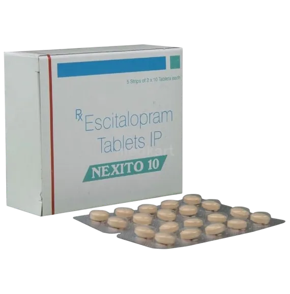 nexito 10mg tablet 10's